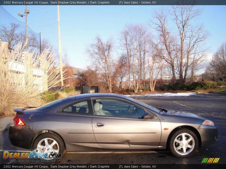 2002 Mercury Cougar V6 Coupe Dark Shadow Grey Metallic / Dark Graphite Photo #7