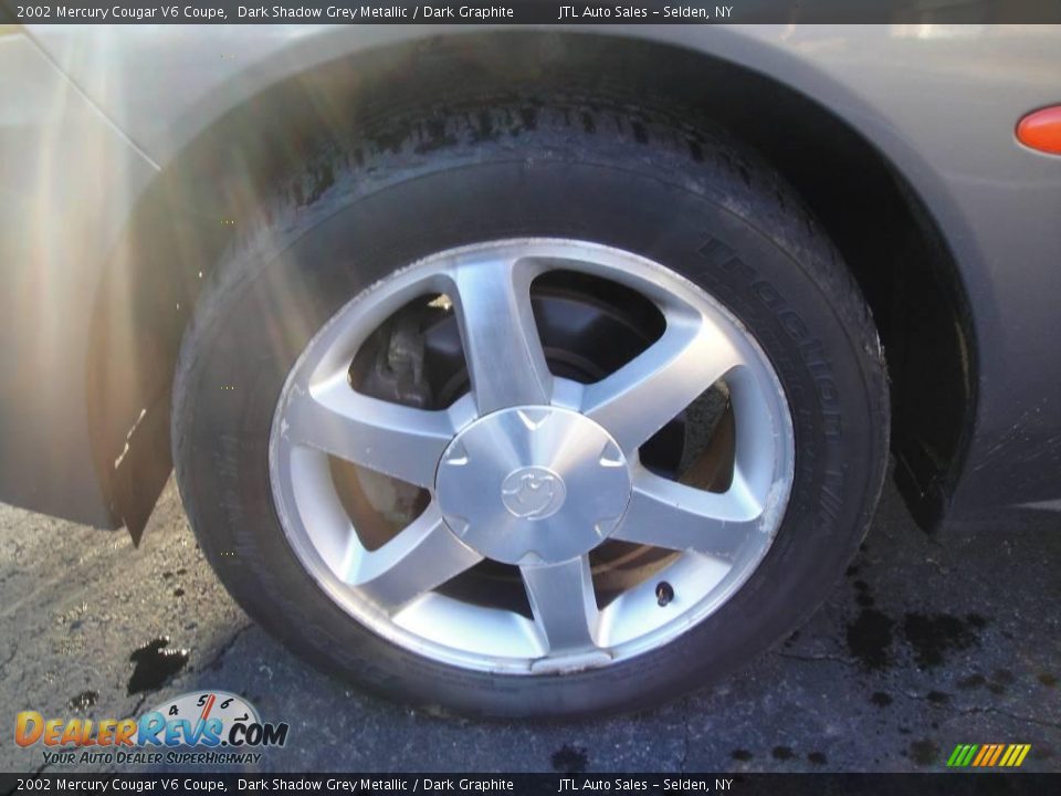 2002 Mercury Cougar V6 Coupe Dark Shadow Grey Metallic / Dark Graphite Photo #9