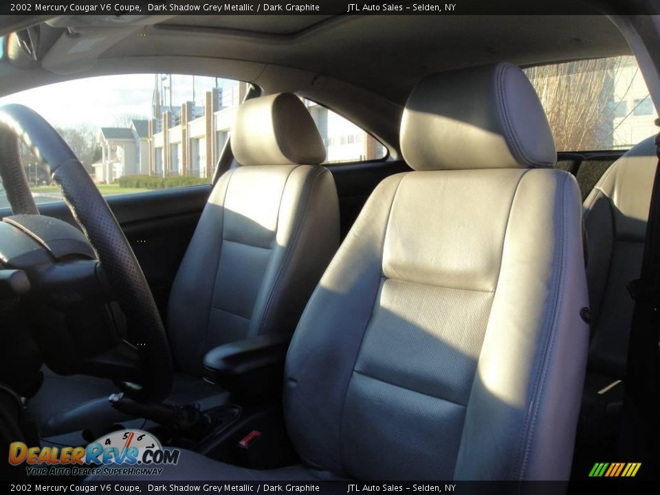 2002 Mercury Cougar V6 Coupe Dark Shadow Grey Metallic / Dark Graphite Photo #11