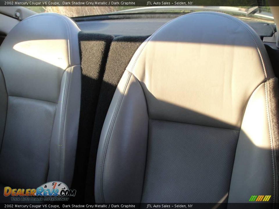 2002 Mercury Cougar V6 Coupe Dark Shadow Grey Metallic / Dark Graphite Photo #13