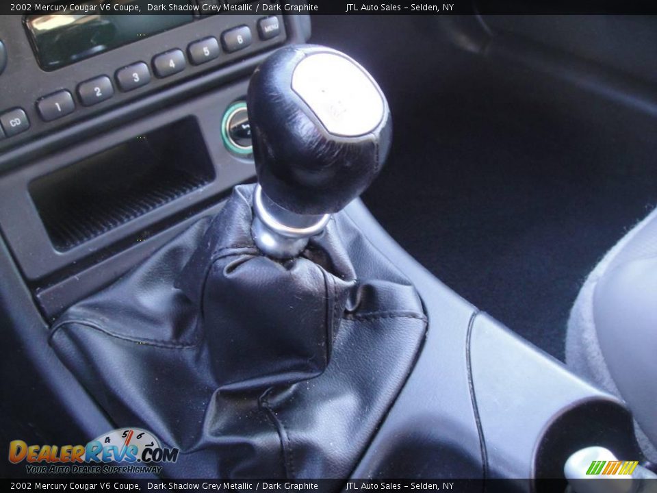 2002 Mercury Cougar V6 Coupe Dark Shadow Grey Metallic / Dark Graphite Photo #16