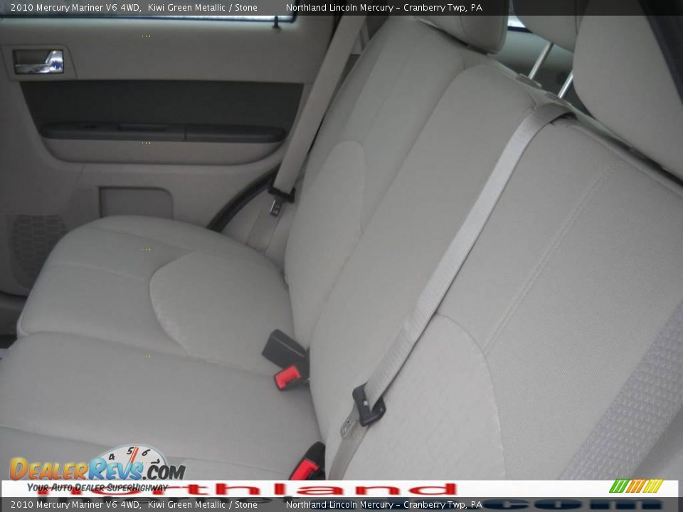 2010 Mercury Mariner V6 4WD Kiwi Green Metallic / Stone Photo #11