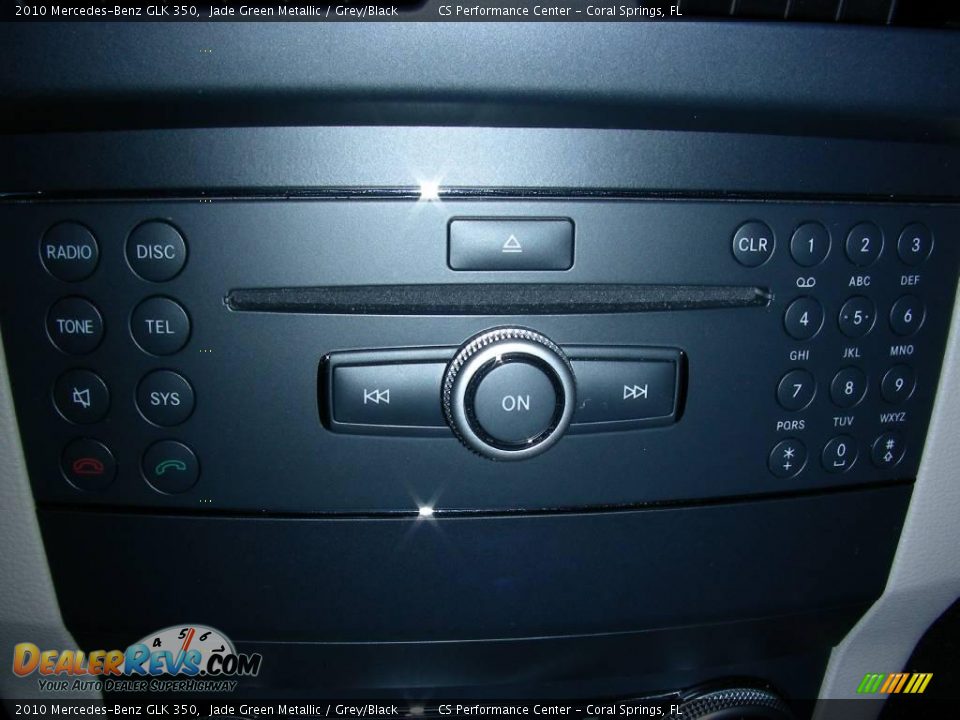 2010 Mercedes-Benz GLK 350 Jade Green Metallic / Grey/Black Photo #19