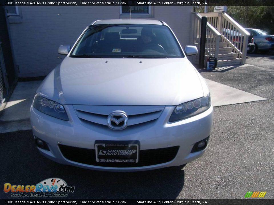 2006 Mazda MAZDA6 s Grand Sport Sedan Glacier Silver Metallic / Gray Photo #1