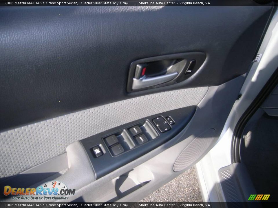 2006 Mazda MAZDA6 s Grand Sport Sedan Glacier Silver Metallic / Gray Photo #14
