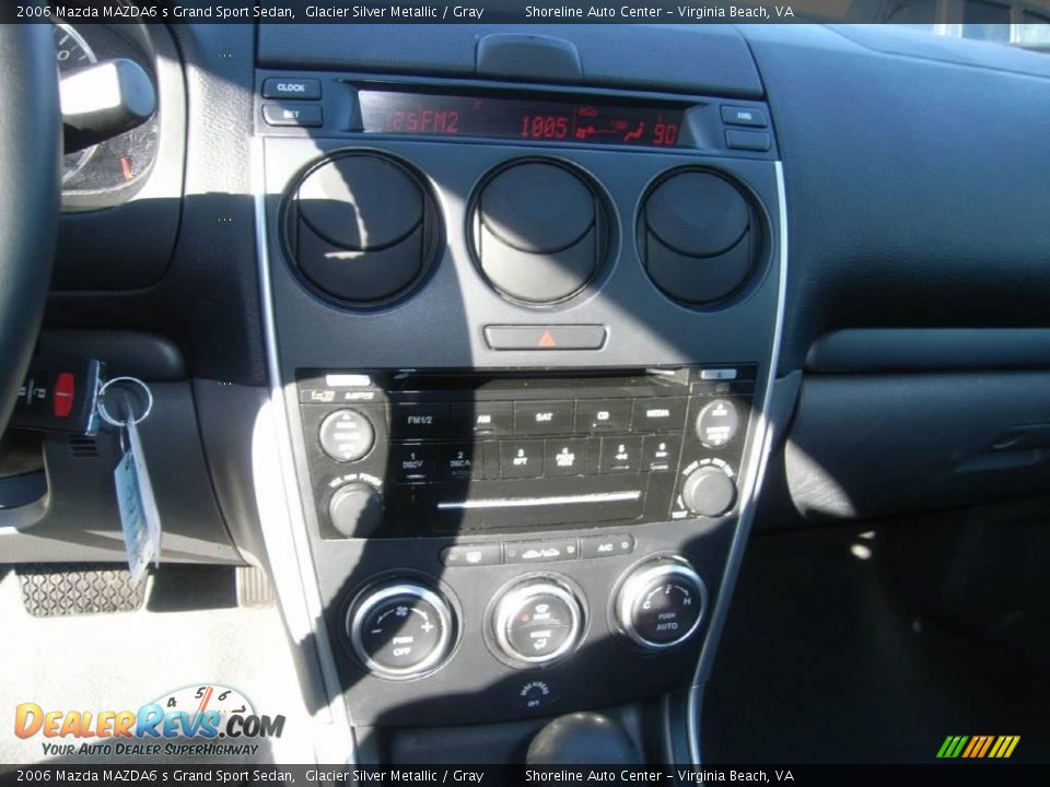 2006 Mazda MAZDA6 s Grand Sport Sedan Glacier Silver Metallic / Gray Photo #15