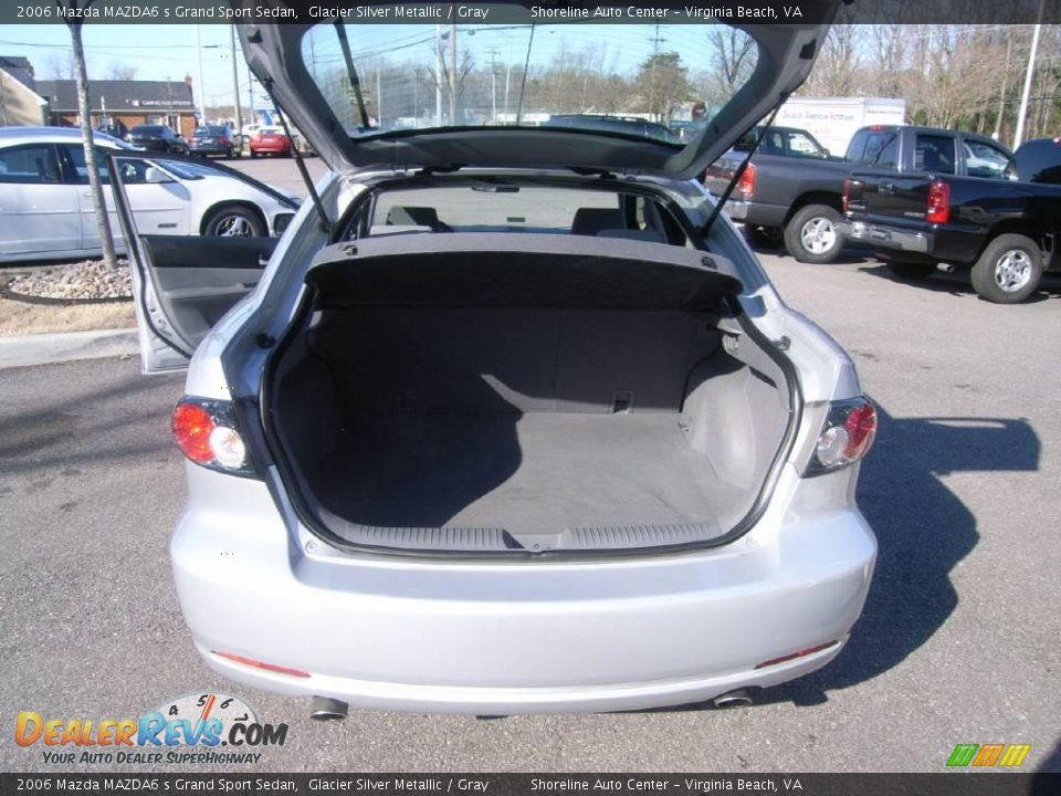 2006 Mazda MAZDA6 s Grand Sport Sedan Glacier Silver Metallic / Gray Photo #18