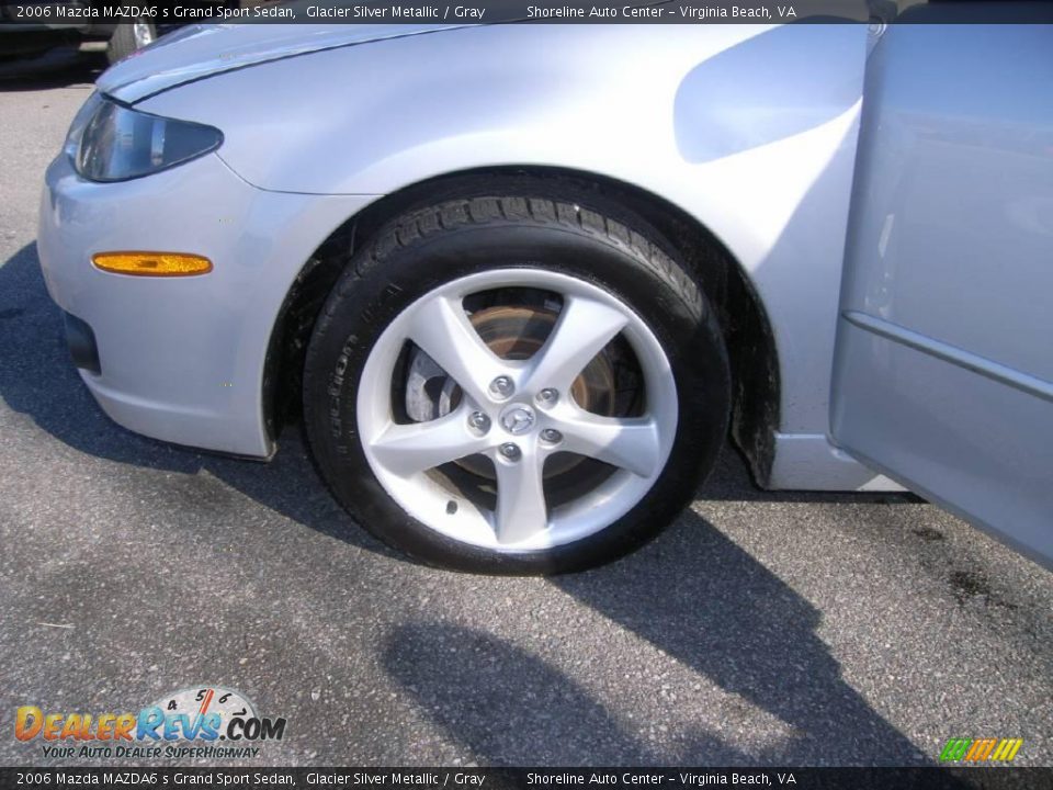 2006 Mazda MAZDA6 s Grand Sport Sedan Glacier Silver Metallic / Gray Photo #19