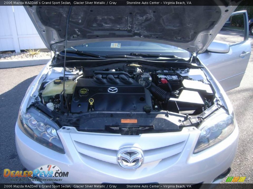 2006 Mazda MAZDA6 s Grand Sport Sedan Glacier Silver Metallic / Gray Photo #20