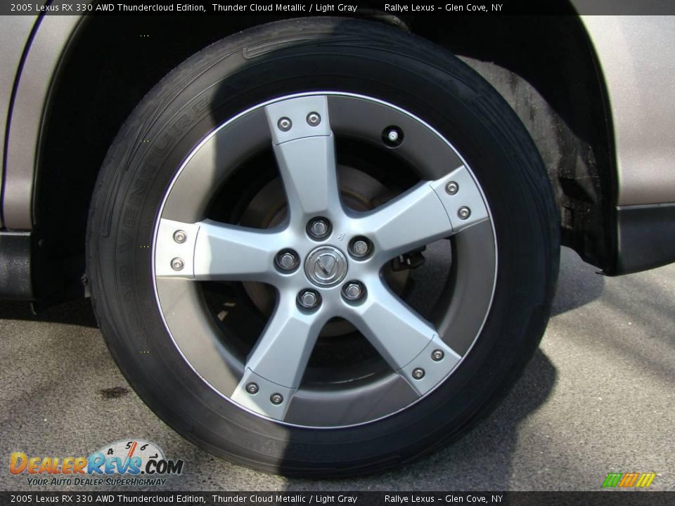 2005 Lexus RX 330 AWD Thundercloud Edition Thunder Cloud Metallic / Light Gray Photo #6