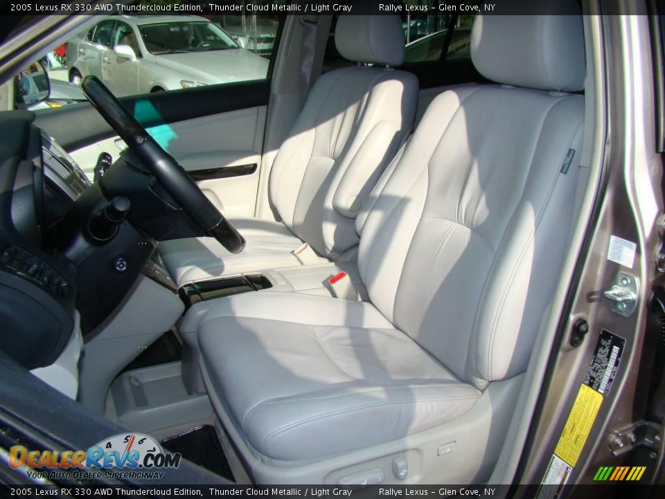 2005 Lexus RX 330 AWD Thundercloud Edition Thunder Cloud Metallic / Light Gray Photo #8