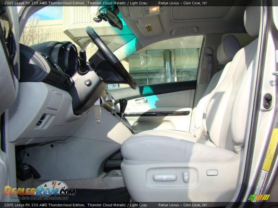 2005 Lexus RX 330 AWD Thundercloud Edition Thunder Cloud Metallic / Light Gray Photo #9