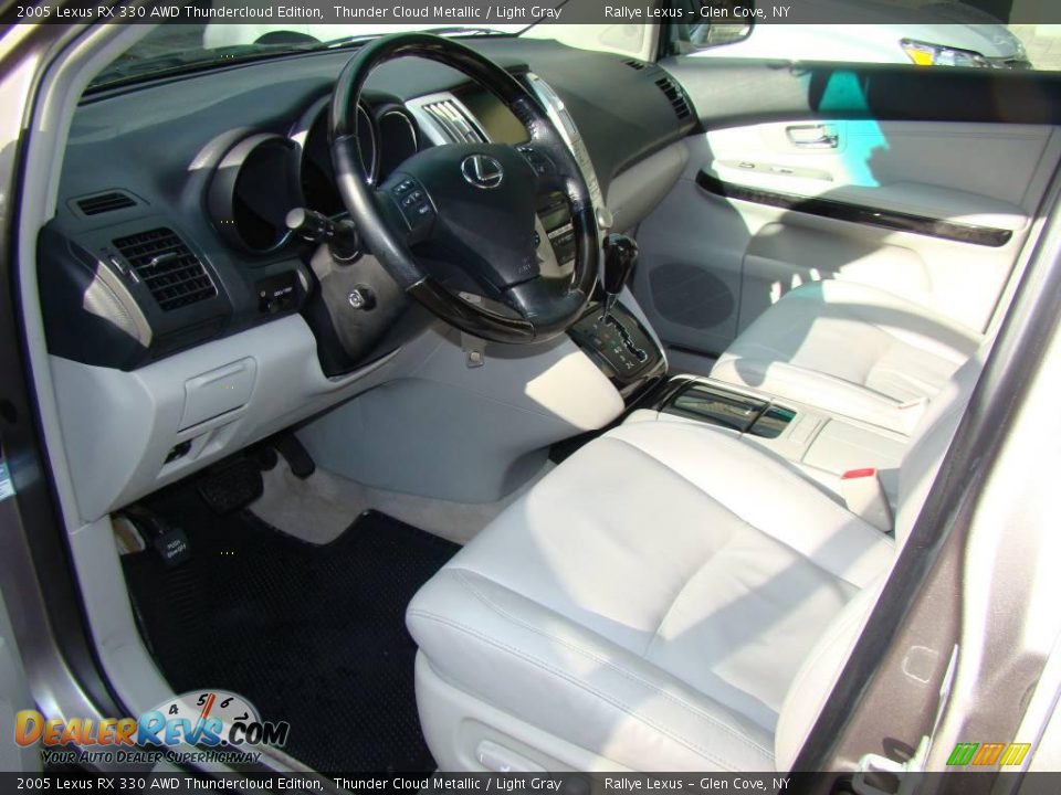 2005 Lexus RX 330 AWD Thundercloud Edition Thunder Cloud Metallic / Light Gray Photo #10
