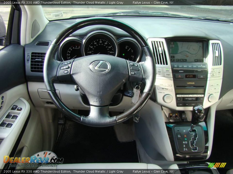 2005 Lexus RX 330 AWD Thundercloud Edition Thunder Cloud Metallic / Light Gray Photo #12