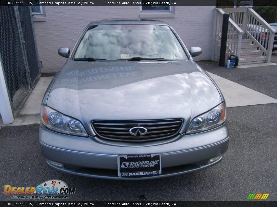 2004 Infiniti I 35 Diamond Graphite Metallic / Willow Photo #1