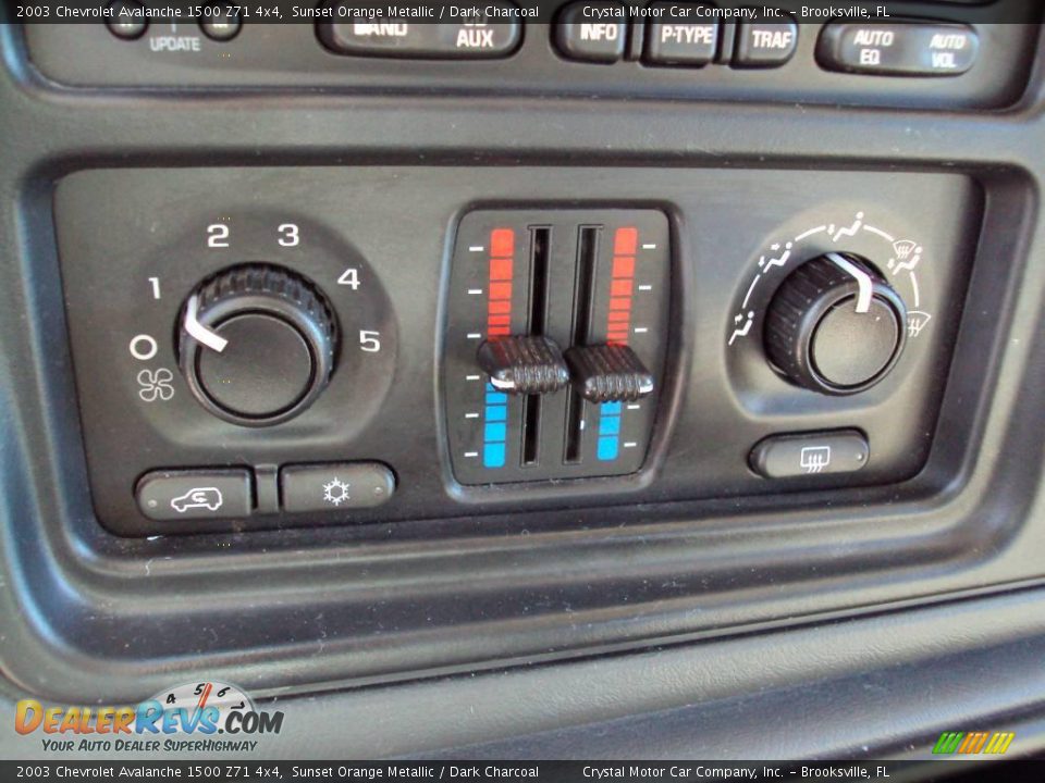2003 Chevrolet Avalanche 1500 Z71 4x4 Sunset Orange Metallic / Dark Charcoal Photo #20