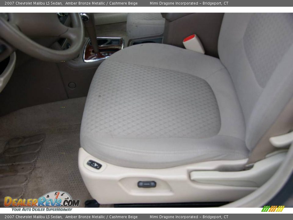 2007 Chevrolet Malibu LS Sedan Amber Bronze Metallic / Cashmere Beige Photo #10
