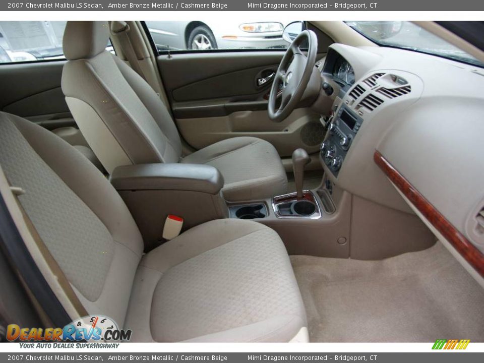 2007 Chevrolet Malibu LS Sedan Amber Bronze Metallic / Cashmere Beige Photo #19