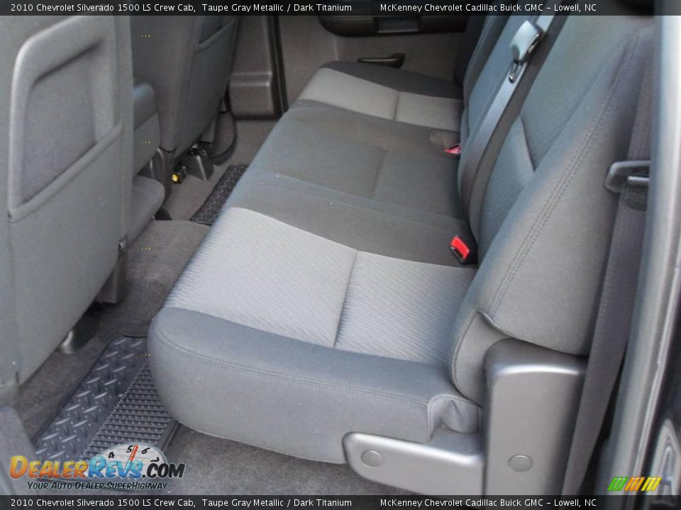 2010 Chevrolet Silverado 1500 LS Crew Cab Taupe Gray Metallic / Dark Titanium Photo #12