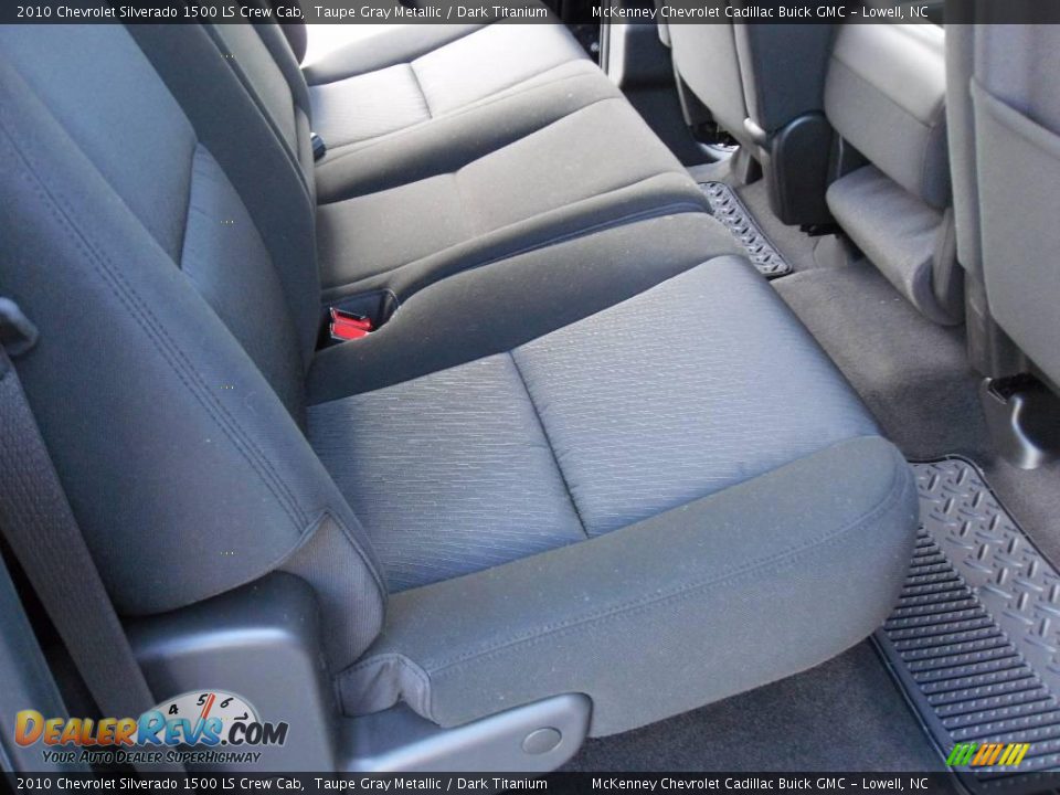 2010 Chevrolet Silverado 1500 LS Crew Cab Taupe Gray Metallic / Dark Titanium Photo #13