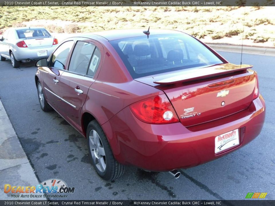 2010 Chevrolet Cobalt LT Sedan Crystal Red Tintcoat Metallic / Ebony Photo #2