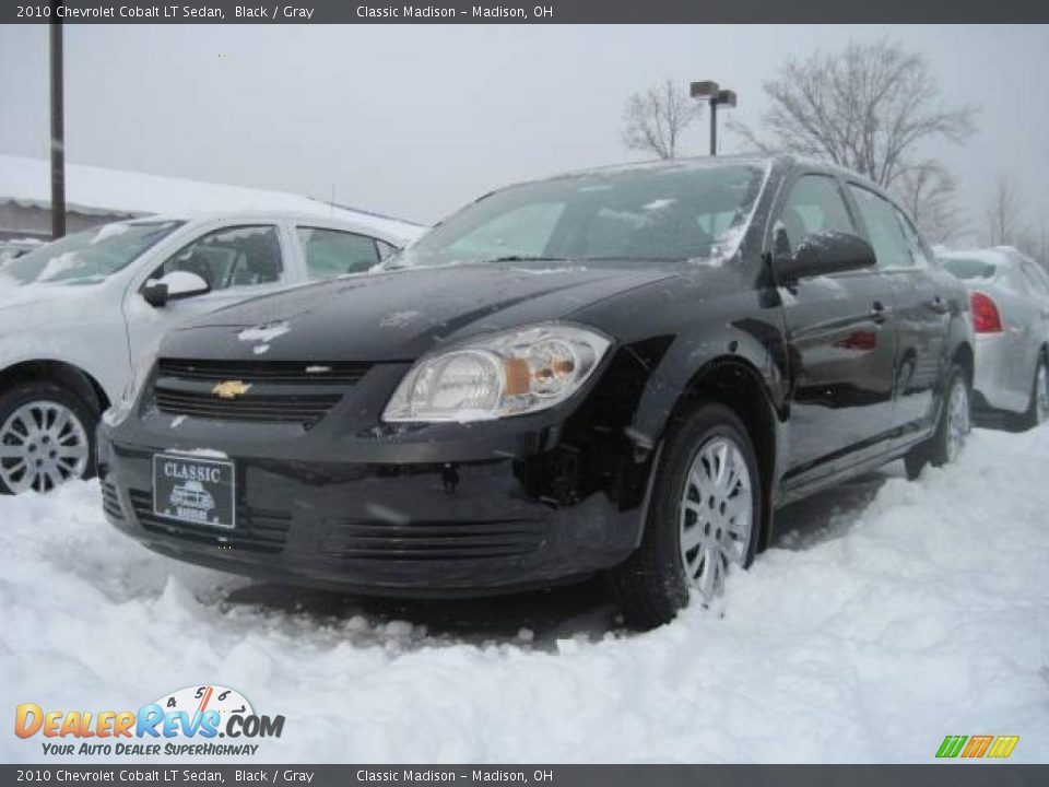 2010 Chevrolet Cobalt LT Sedan Black / Gray Photo #1