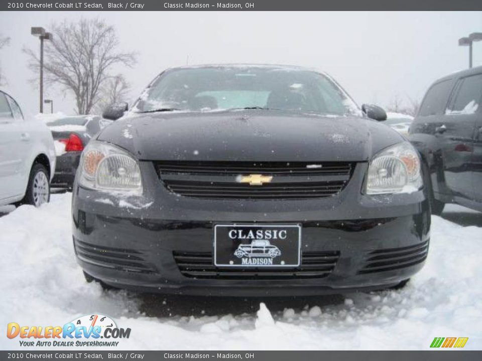 2010 Chevrolet Cobalt LT Sedan Black / Gray Photo #2