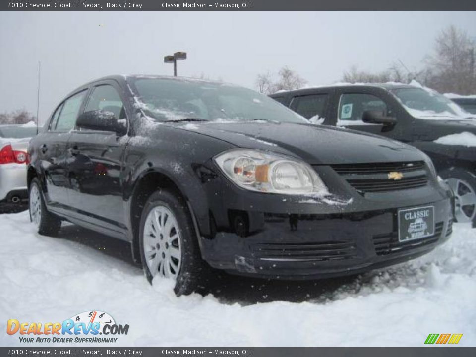 2010 Chevrolet Cobalt LT Sedan Black / Gray Photo #3