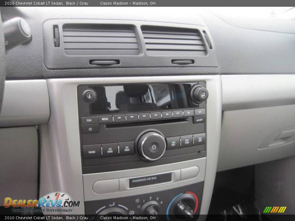 2010 Chevrolet Cobalt LT Sedan Black / Gray Photo #7