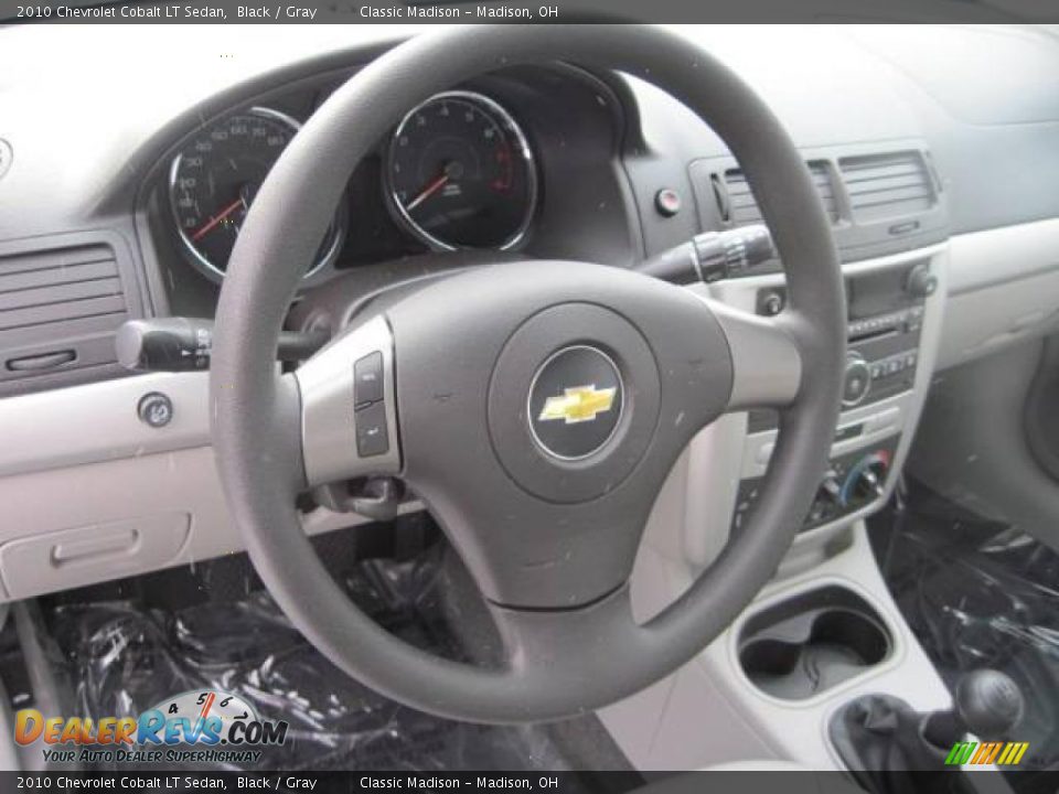 2010 Chevrolet Cobalt LT Sedan Black / Gray Photo #8