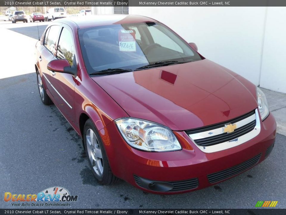 2010 Chevrolet Cobalt LT Sedan Crystal Red Tintcoat Metallic / Ebony Photo #5