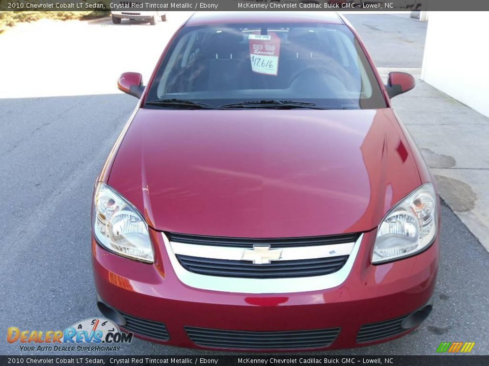 2010 Chevrolet Cobalt LT Sedan Crystal Red Tintcoat Metallic / Ebony Photo #6