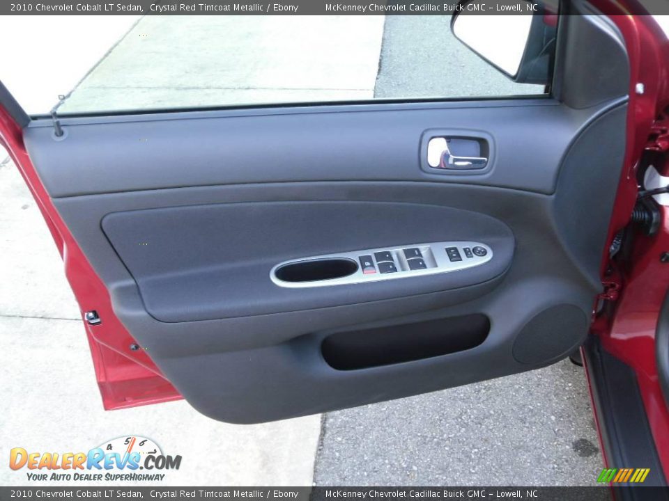 2010 Chevrolet Cobalt LT Sedan Crystal Red Tintcoat Metallic / Ebony Photo #7