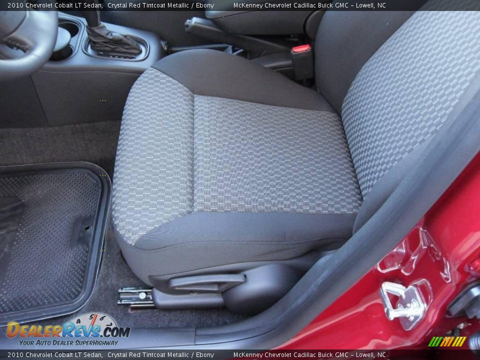 2010 Chevrolet Cobalt LT Sedan Crystal Red Tintcoat Metallic / Ebony Photo #8