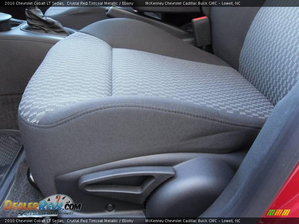 2010 Chevrolet Cobalt LT Sedan Crystal Red Tintcoat Metallic / Ebony Photo #9