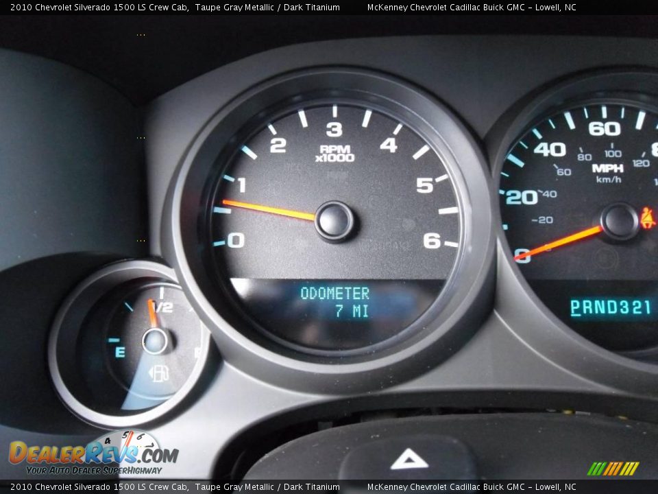 2010 Chevrolet Silverado 1500 LS Crew Cab Taupe Gray Metallic / Dark Titanium Photo #23