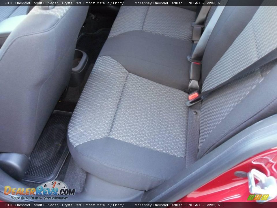 2010 Chevrolet Cobalt LT Sedan Crystal Red Tintcoat Metallic / Ebony Photo #11