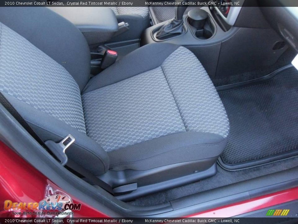 2010 Chevrolet Cobalt LT Sedan Crystal Red Tintcoat Metallic / Ebony Photo #14