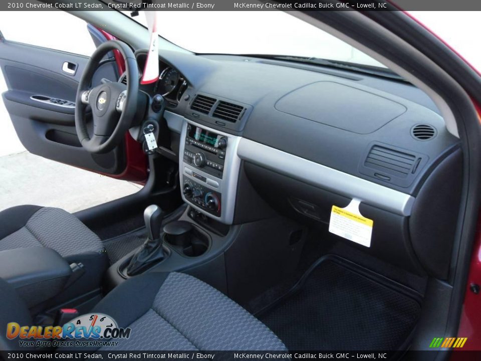 2010 Chevrolet Cobalt LT Sedan Crystal Red Tintcoat Metallic / Ebony Photo #15