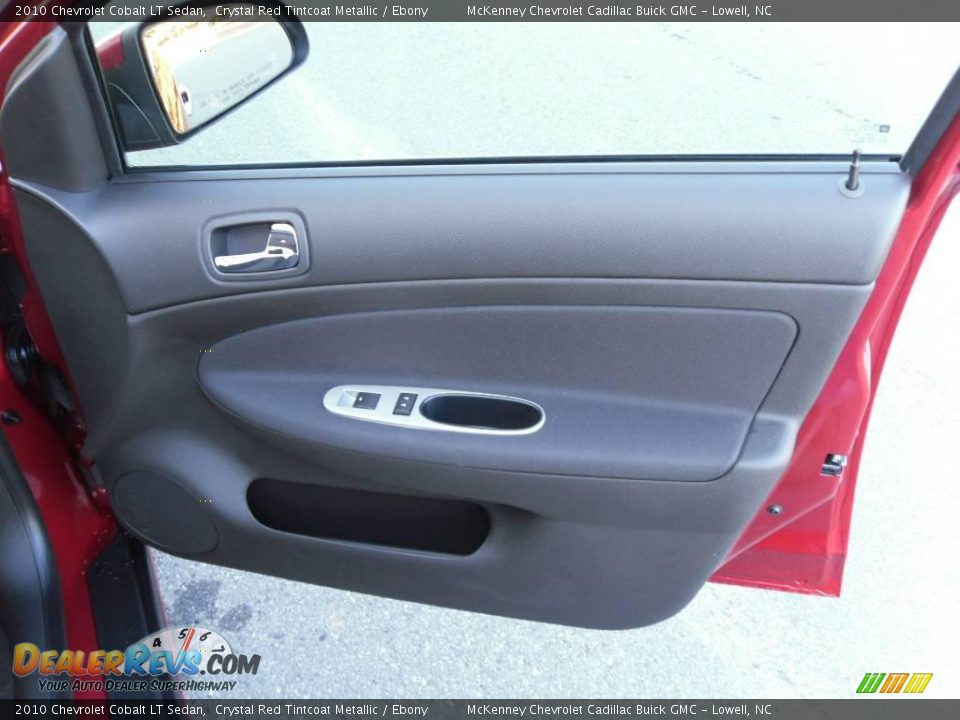 2010 Chevrolet Cobalt LT Sedan Crystal Red Tintcoat Metallic / Ebony Photo #16