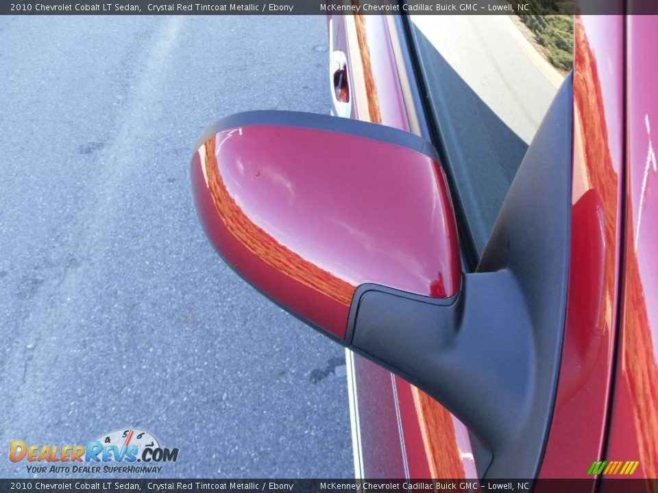 2010 Chevrolet Cobalt LT Sedan Crystal Red Tintcoat Metallic / Ebony Photo #18