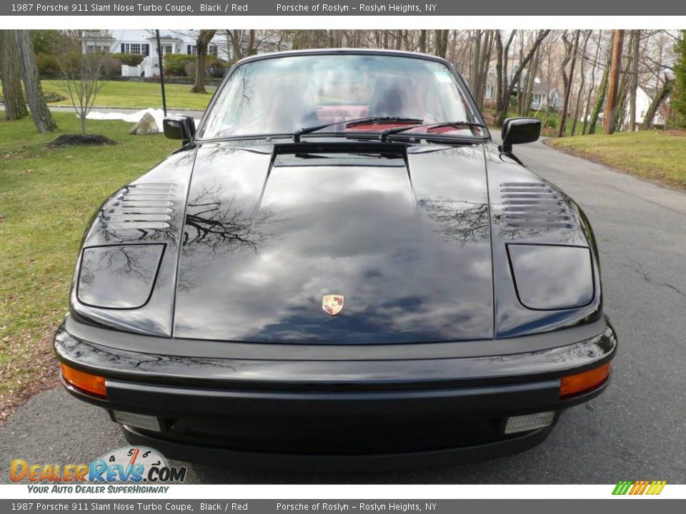 Black 1987 Porsche 911 Slant Nose Turbo Coupe Photo #9