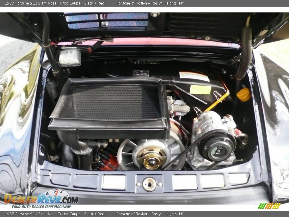 1987 Porsche 911 Slant Nose Turbo Coupe 3.3 Liter Turbocharged SOHC 12-Valve Flat 6 Cylinder Engine Photo #14