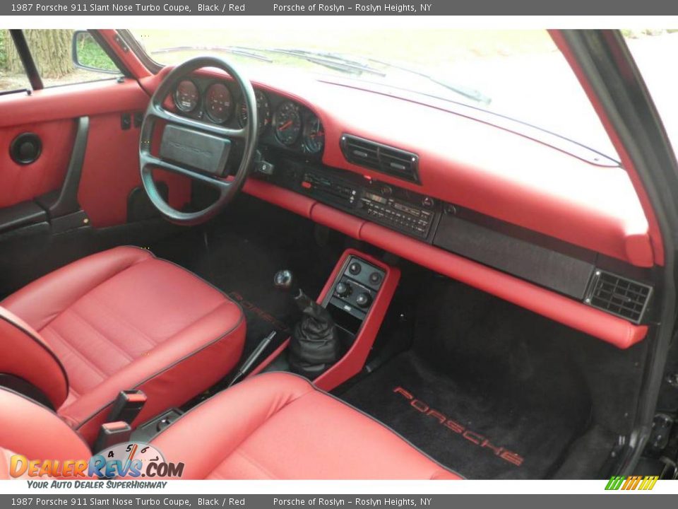 Dashboard of 1987 Porsche 911 Slant Nose Turbo Coupe Photo #23