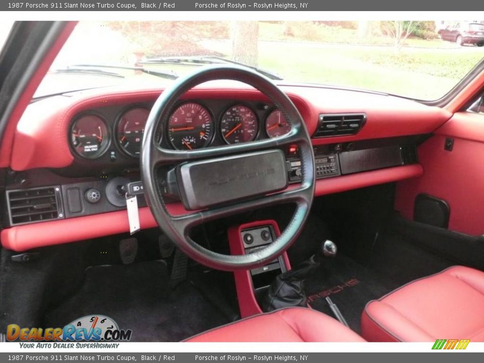 Dashboard of 1987 Porsche 911 Slant Nose Turbo Coupe Photo #25