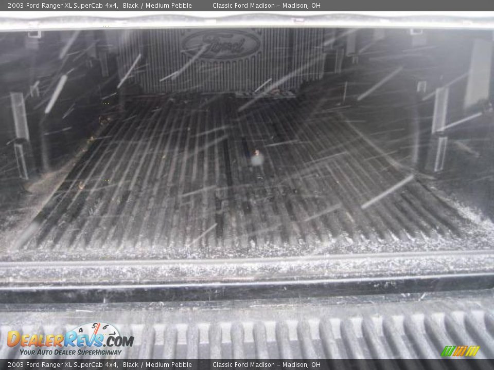 2003 Ford Ranger XL SuperCab 4x4 Black / Medium Pebble Photo #19