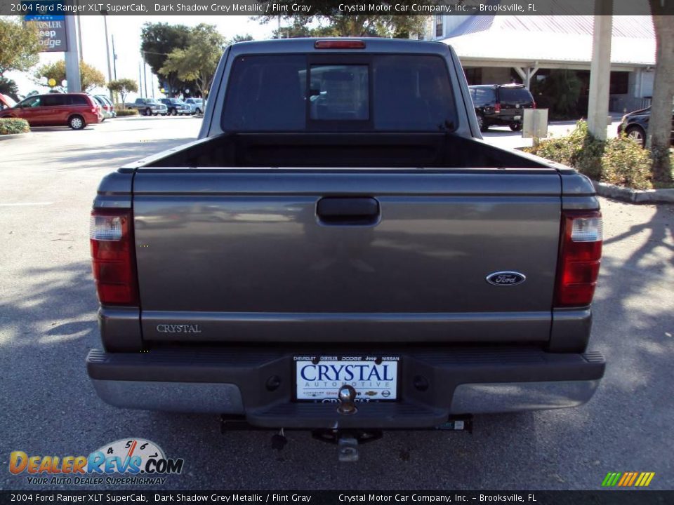 2004 Ford Ranger XLT SuperCab Dark Shadow Grey Metallic / Flint Gray Photo #7