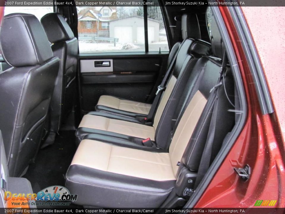 2007 Ford Expedition Eddie Bauer 4x4 Dark Copper Metallic / Charcoal Black/Camel Photo #6