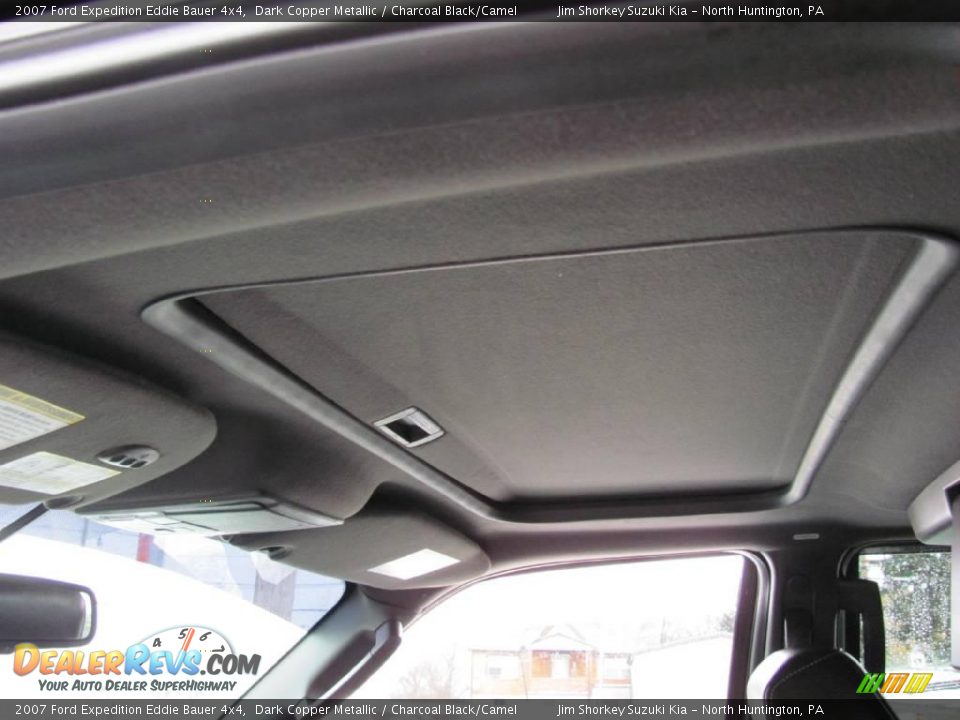 2007 Ford Expedition Eddie Bauer 4x4 Dark Copper Metallic / Charcoal Black/Camel Photo #9