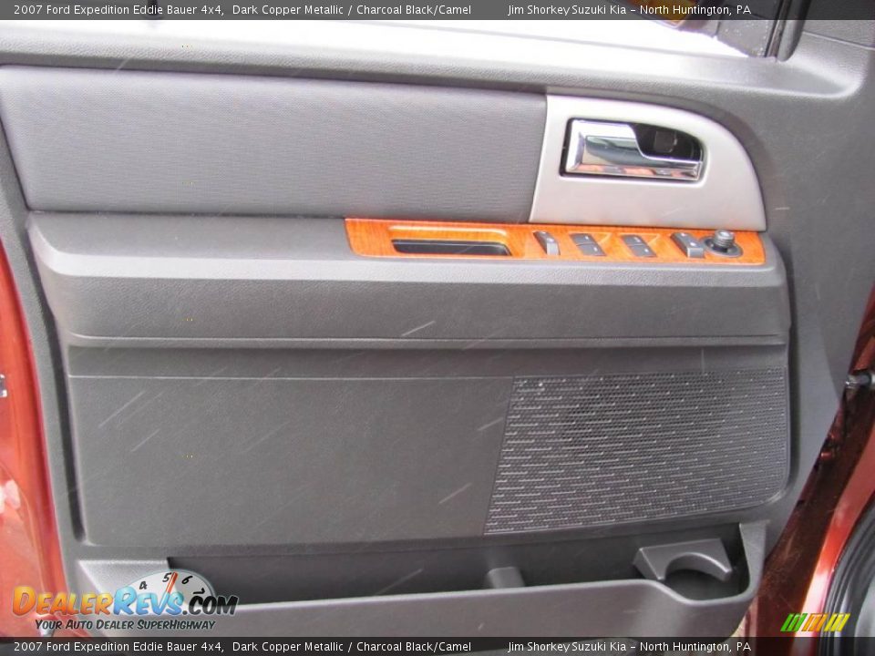 2007 Ford Expedition Eddie Bauer 4x4 Dark Copper Metallic / Charcoal Black/Camel Photo #10